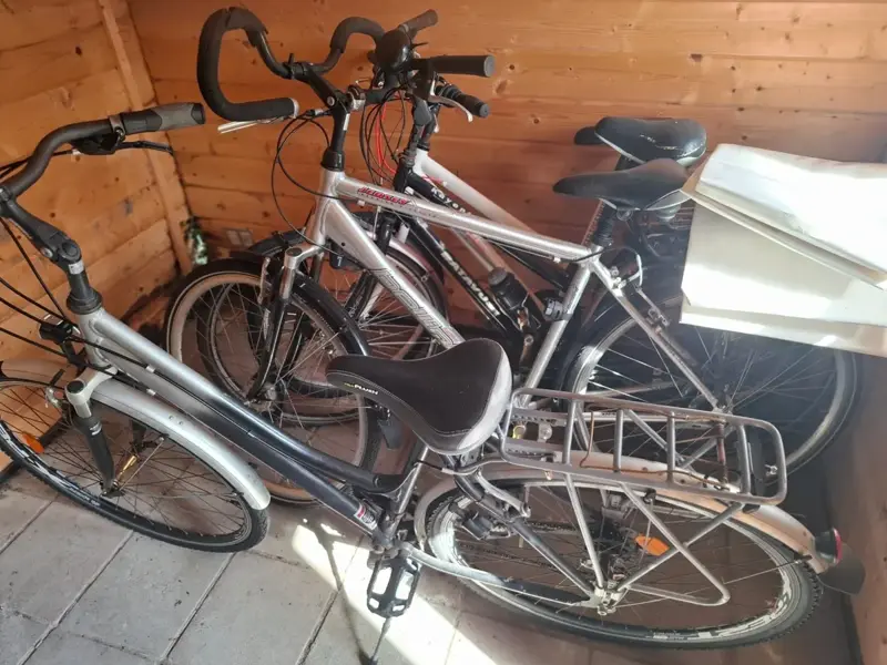 Four bikes